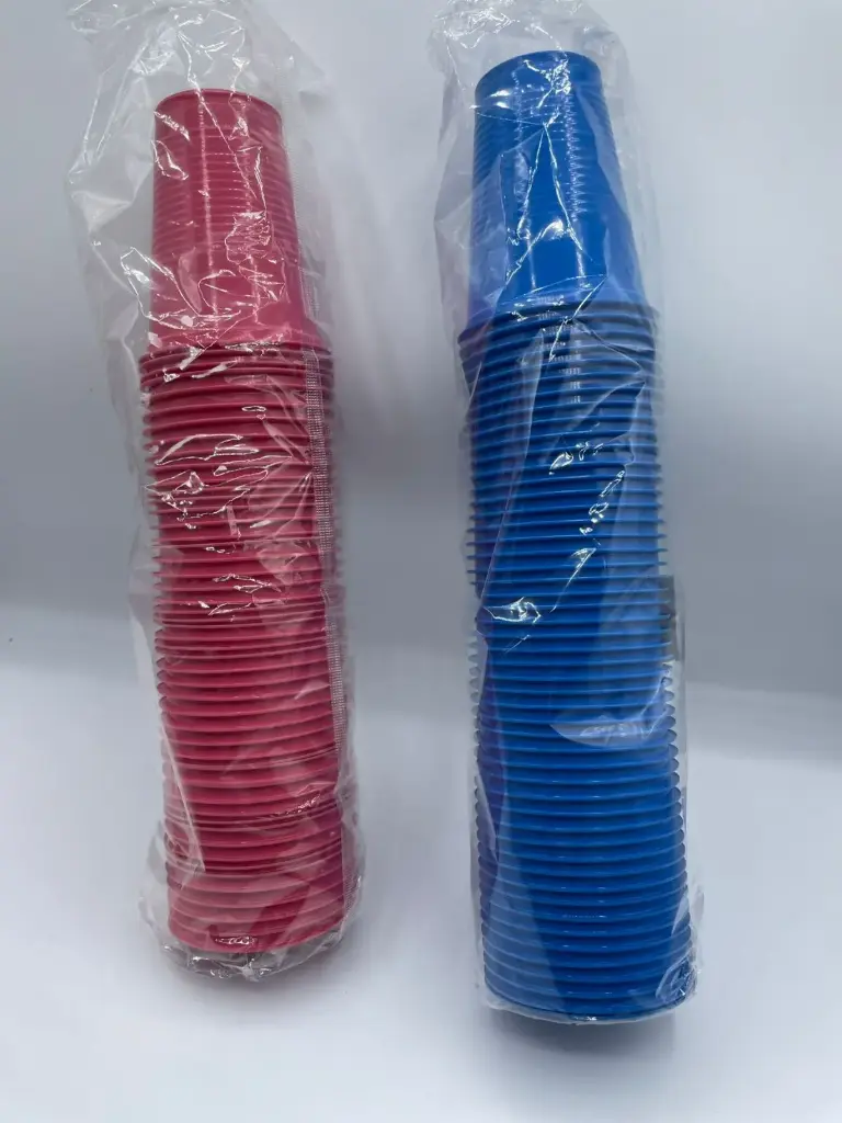 50 cup plastic  (Blue)