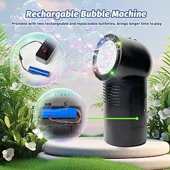 Rotating Bubble machine