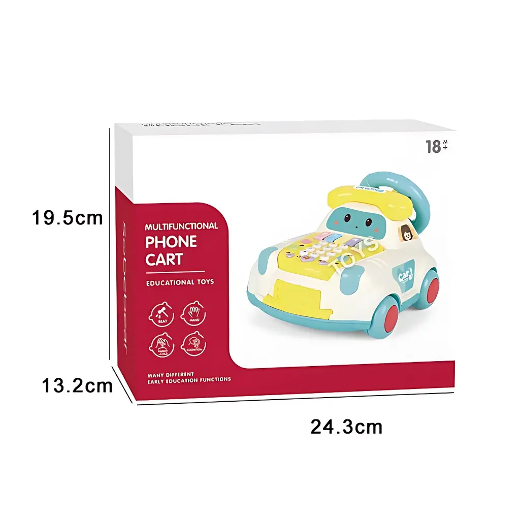 Steering Wheel Car Baby Telephone toy, Education toy
