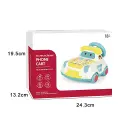 Steering Wheel Car Baby Telephone toy, Education toy
