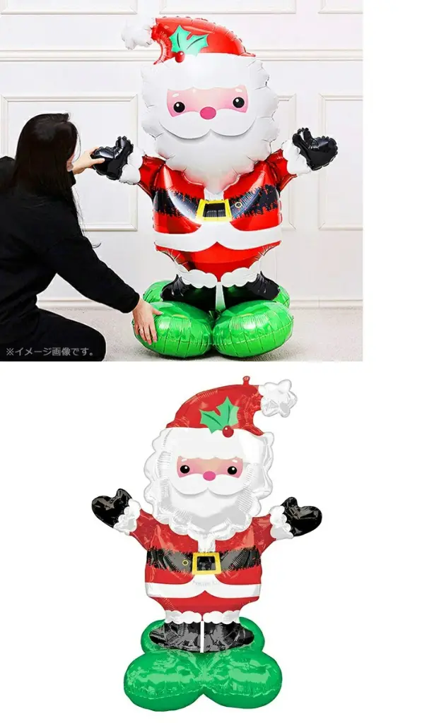 Christmas self stand balloon 105*80cm