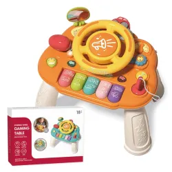 Musical steering wheel baby learning toy. 
