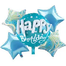 Happy birthday 3d set
