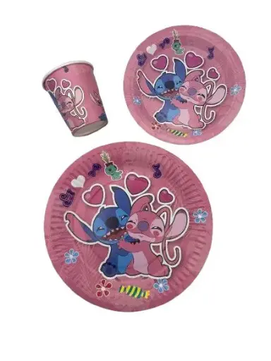 Stitch birthday Theme pink