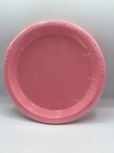 Plastic plates for birthday and parties pack 10pcs 23cm 