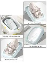 Bath seat adjustable.